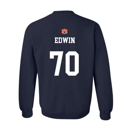 Auburn - NCAA Football : Favour Edwin - Crewneck Sweatshirt-1