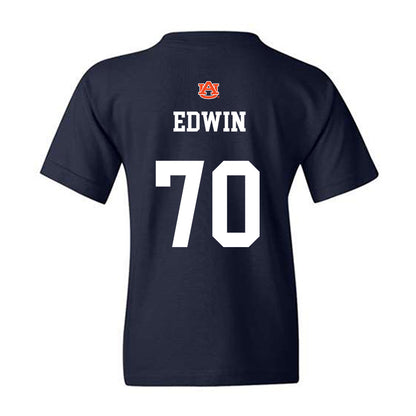 Auburn - NCAA Football : Favour Edwin - Youth T-Shirt-1