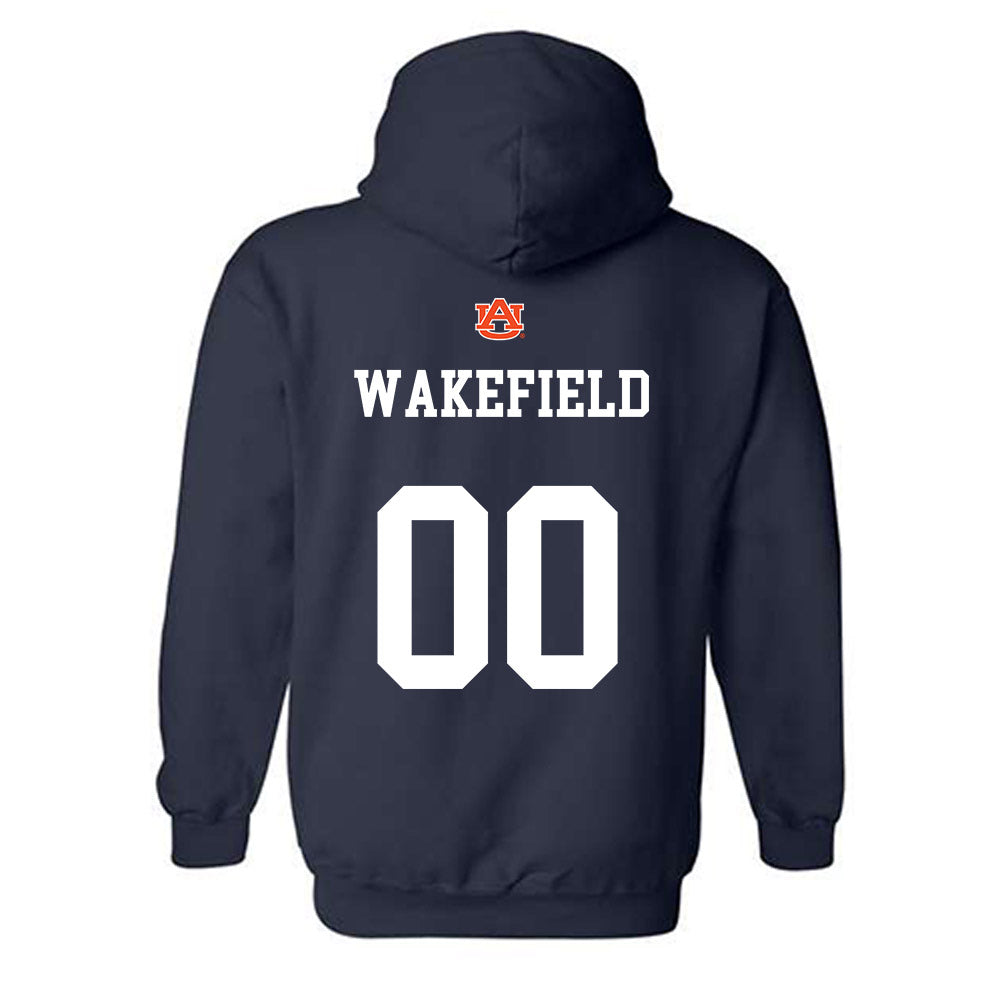 Auburn - NCAA Football : Travis Wakefield - Hooded Sweatshirt-1