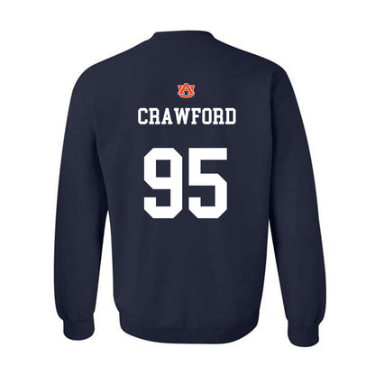 Auburn - NCAA Football : Jourdin Crawford - Crewneck Sweatshirt-1