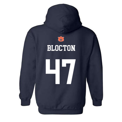 Auburn - NCAA Football : Malik Blocton - Hooded Sweatshirt