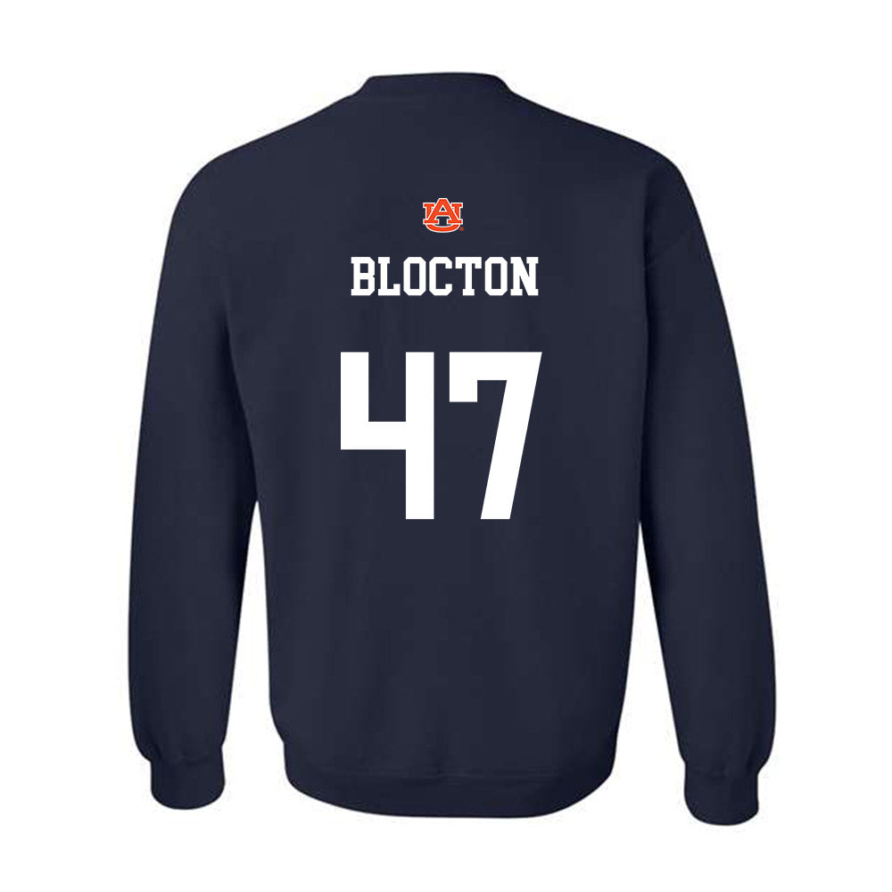 Auburn - NCAA Football : Malik Blocton - Crewneck Sweatshirt