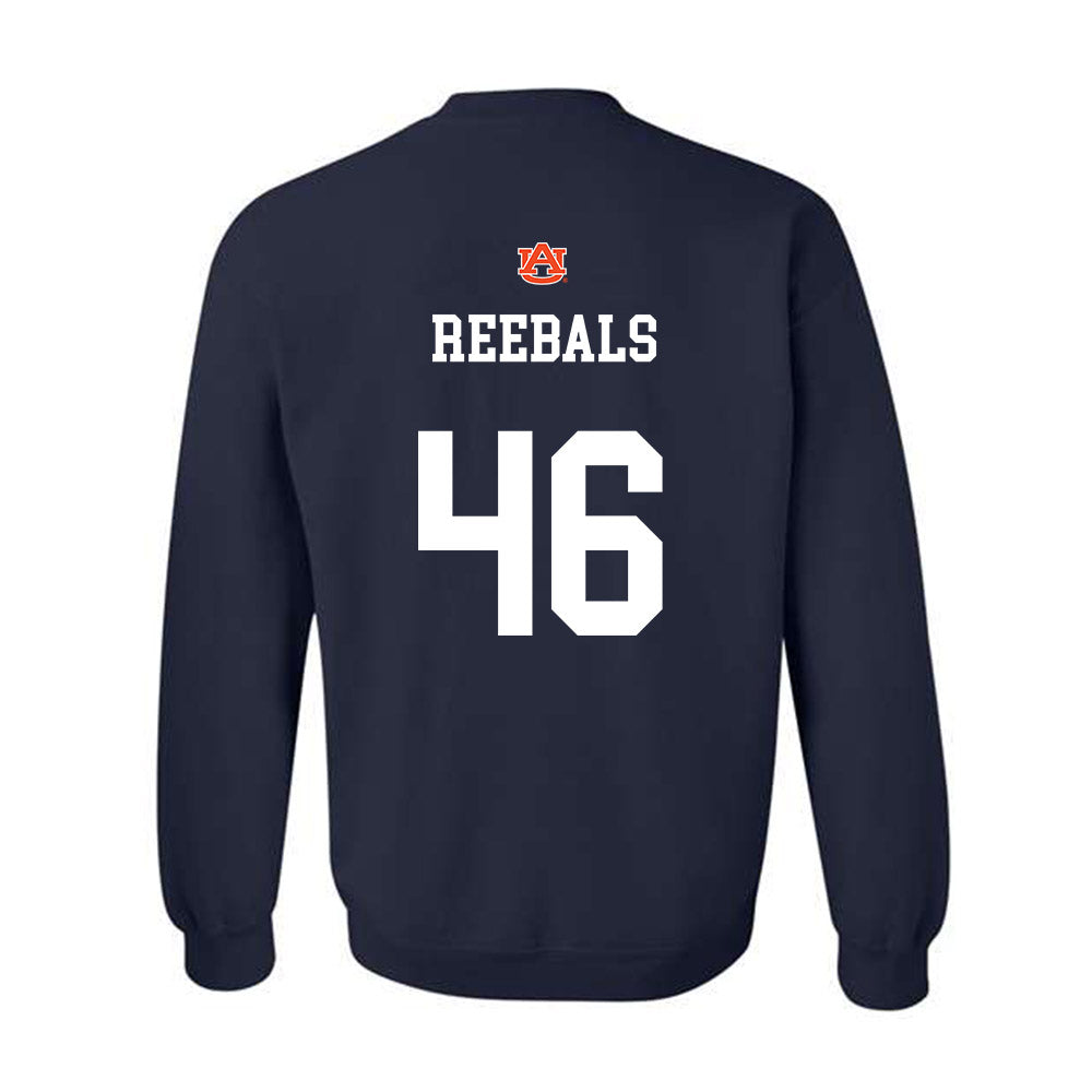 Auburn - NCAA Football : Grey Reebals - Crewneck Sweatshirt-1
