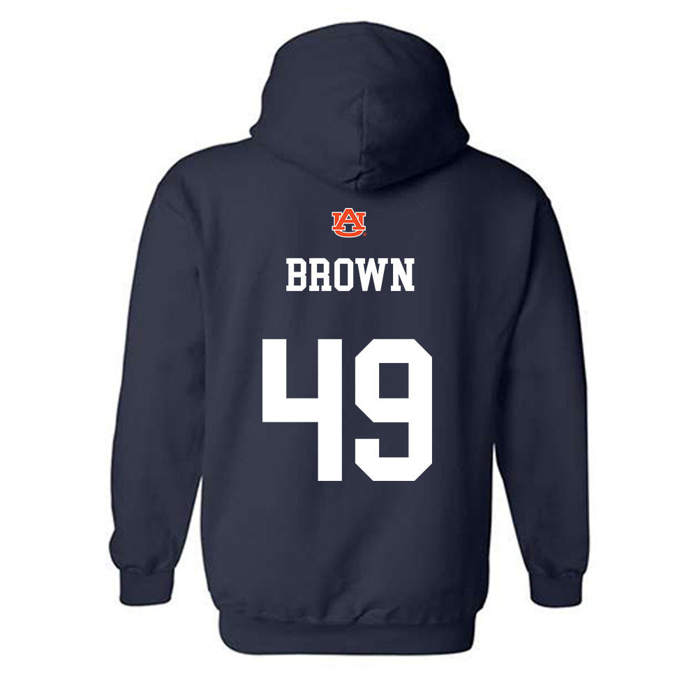 Auburn - NCAA Football : Tyler Brown - Hooded Sweatshirt-1