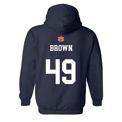 Auburn - NCAA Football : Tyler Brown - Hooded Sweatshirt-1