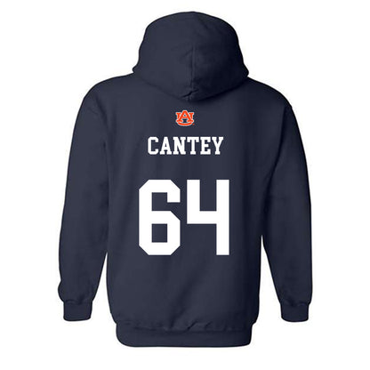 Auburn - NCAA Football : Benton Cantey - Hooded Sweatshirt-1