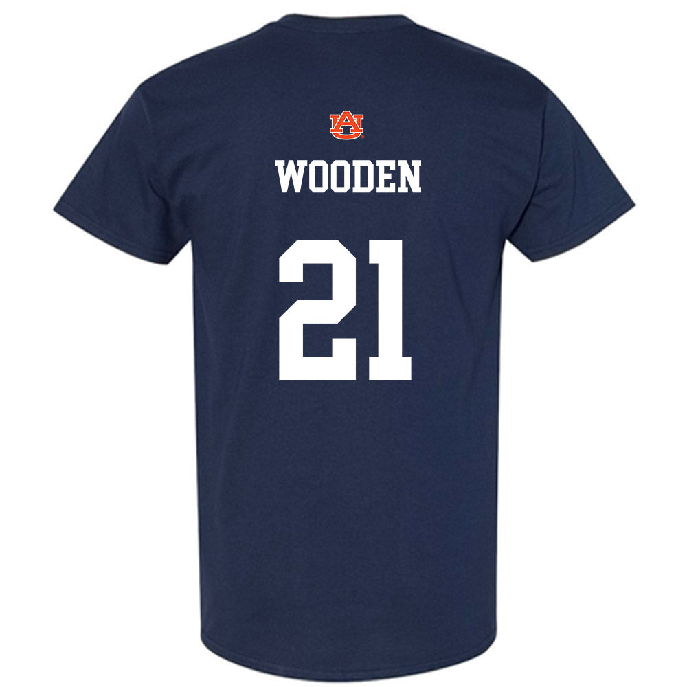 Auburn - NCAA Football : Caleb Wooden - T-Shirt