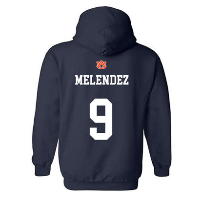 Auburn - NCAA Football : Elijah Melendez - Hooded Sweatshirt-1
