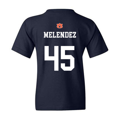 Auburn - NCAA Football : Antonio Melendez - Youth T-Shirt-1