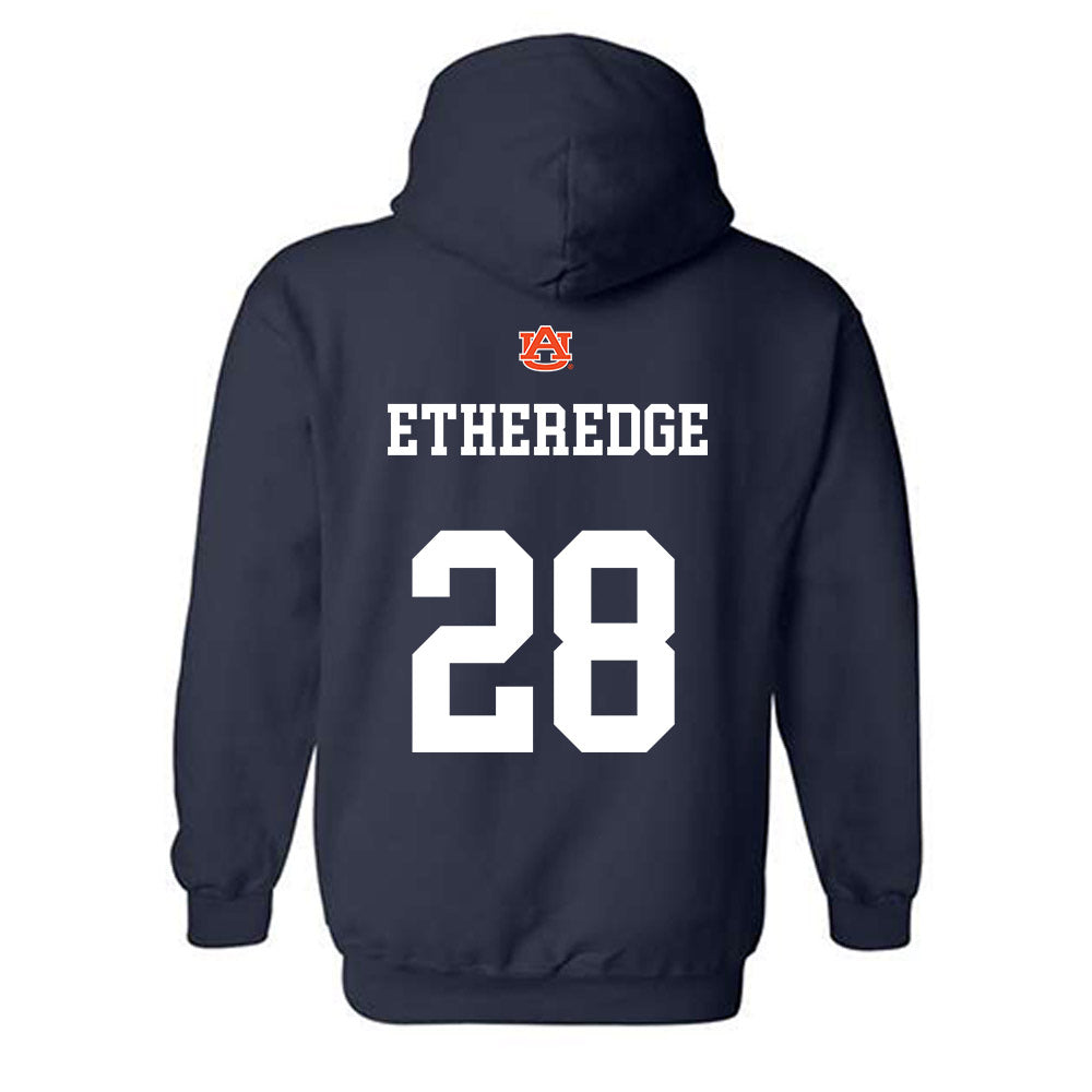 Auburn - NCAA Football : Camden Etheredge - Hooded Sweatshirt Classic Shersey