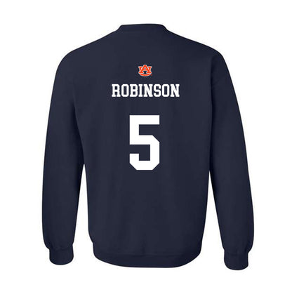 Auburn - NCAA Football : Jahquez Robinson - Crewneck Sweatshirt-1