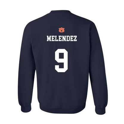 Auburn - NCAA Football : Elijah Melendez - Crewneck Sweatshirt-1