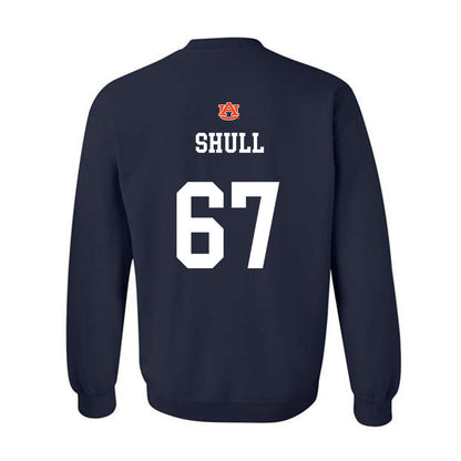Auburn - NCAA Football : Broderick Shull - Crewneck Sweatshirt-1