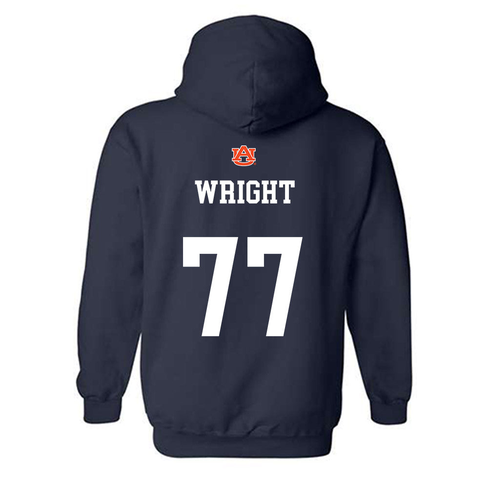 Auburn - NCAA Football : Jeremiah Wright - Hooded Sweatshirt