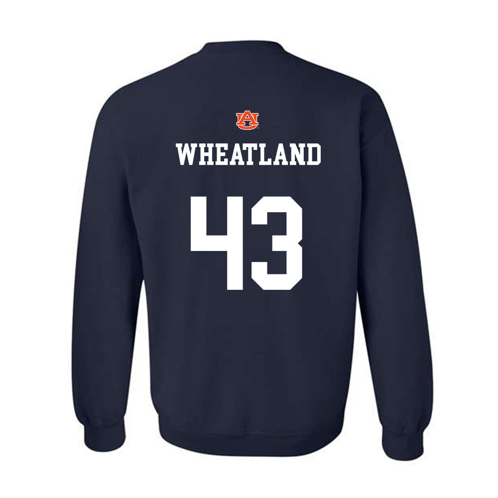 Auburn - NCAA Football : Caleb Wheatland - Crewneck Sweatshirt-1