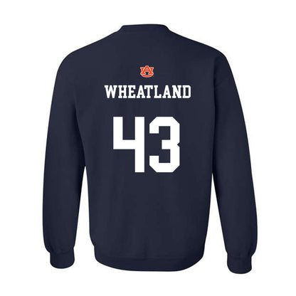 Auburn - NCAA Football : Caleb Wheatland - Crewneck Sweatshirt-1