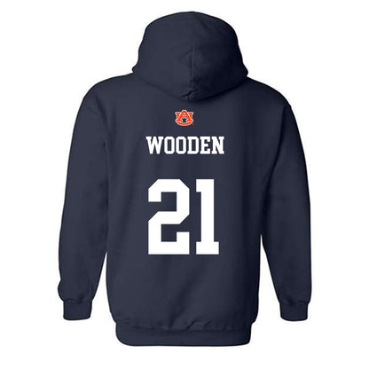 Auburn - NCAA Football : Caleb Wooden - Hooded Sweatshirt