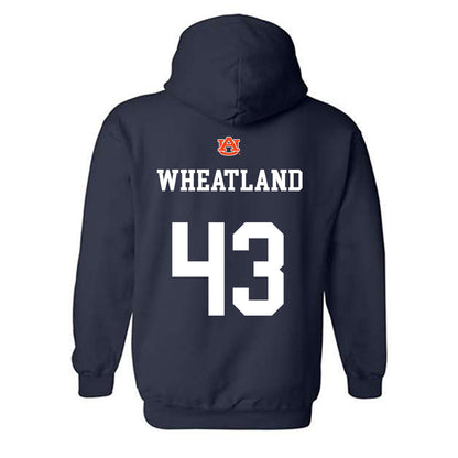 Auburn - NCAA Football : Caleb Wheatland - Hooded Sweatshirt-1