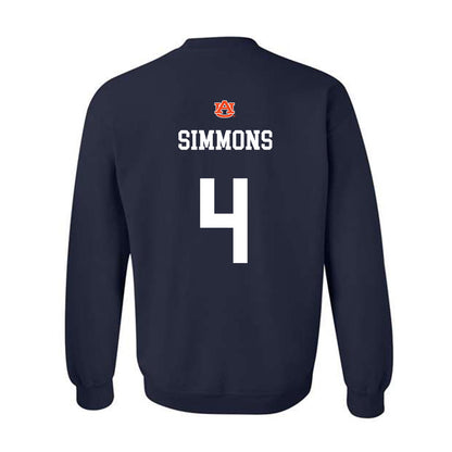 Auburn - NCAA Football : Malcolm Simmons - Crewneck Sweatshirt-1