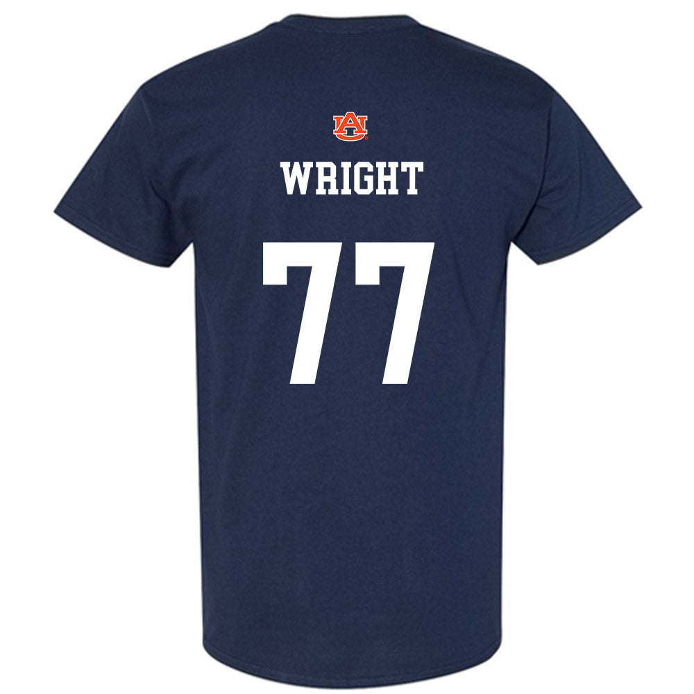 Auburn - NCAA Football : Jeremiah Wright - T-Shirt