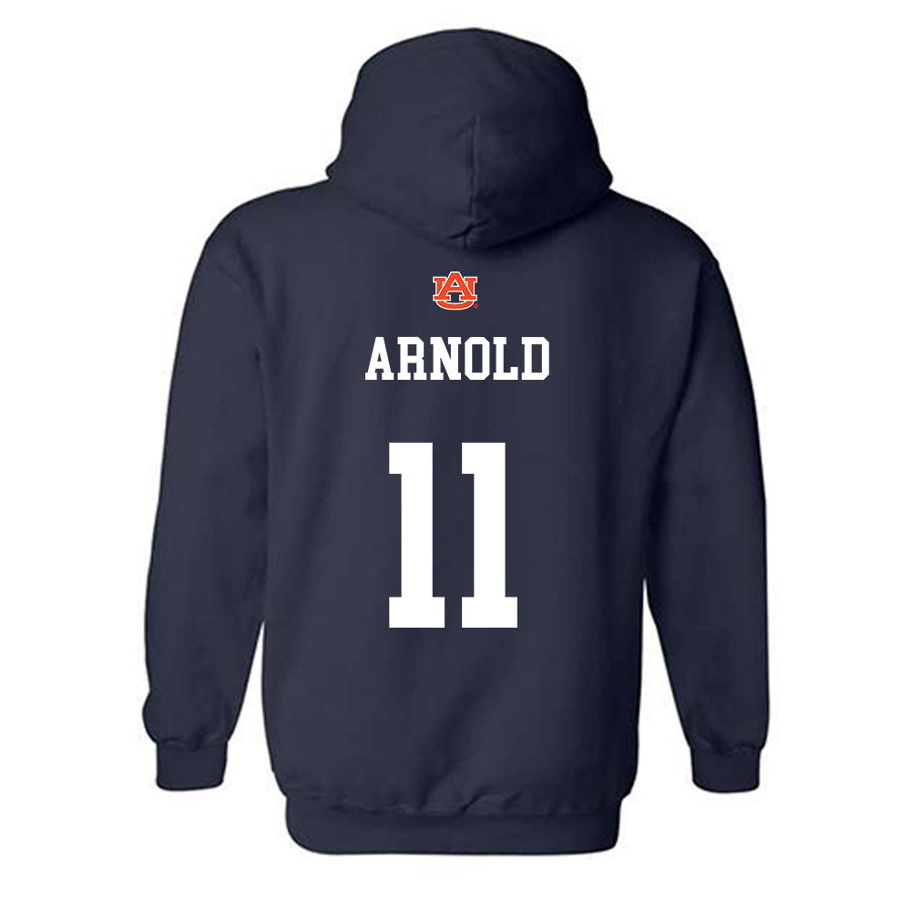 Auburn - NCAA Football : Jackson Arnold - Hooded Sweatshirt-1