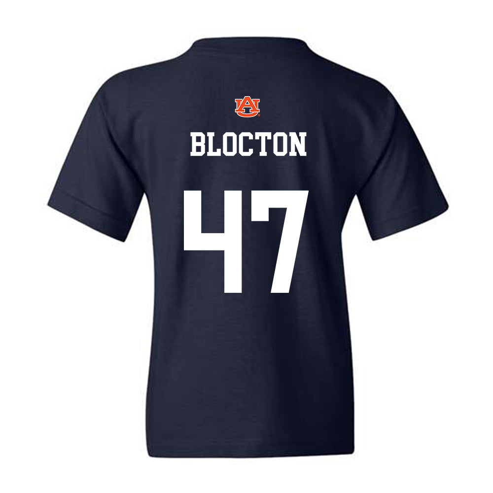 Auburn - NCAA Football : Malik Blocton - Youth T-Shirt