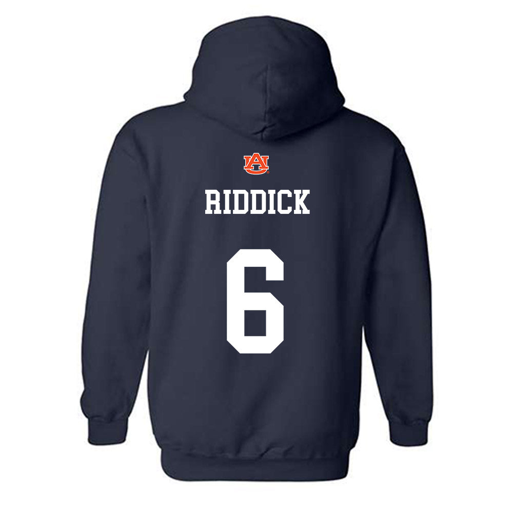 Auburn - NCAA Football : Demarcus Riddick - Hooded Sweatshirt-1
