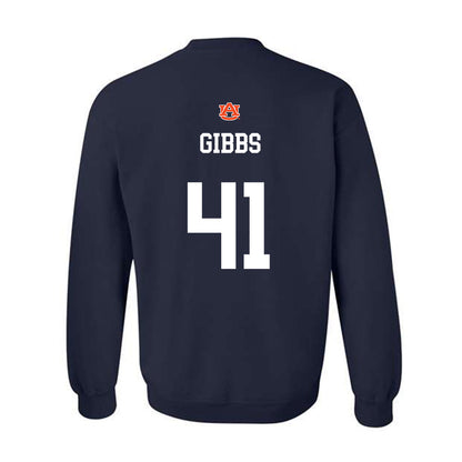 Auburn - NCAA Football : Connor Gibbs - Crewneck Sweatshirt-1