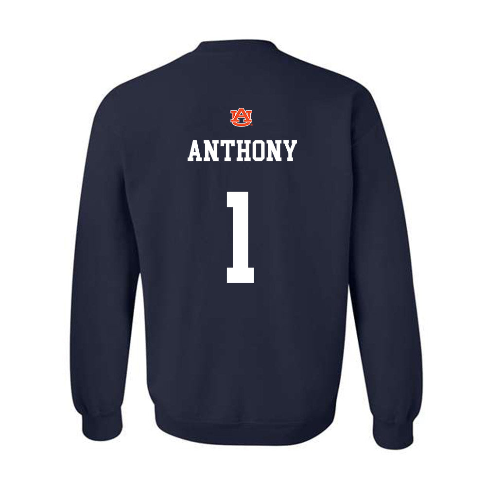 Auburn - NCAA Football : Champ Anthony - Crewneck Sweatshirt-1