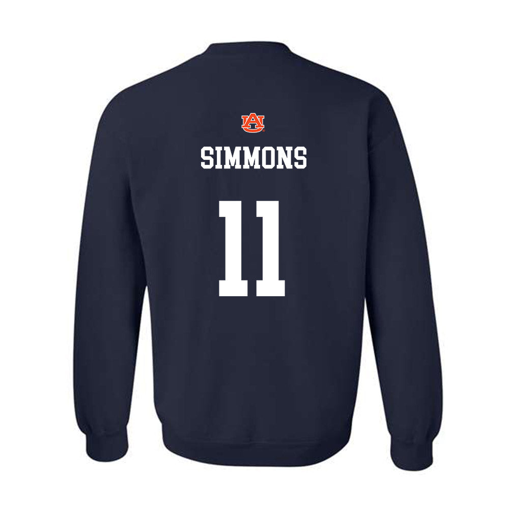 Auburn - NCAA Football : Malcolm Simmons - Crewneck Sweatshirt