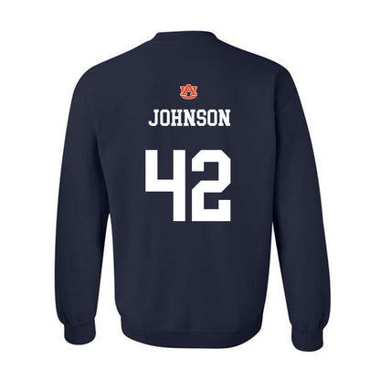 Auburn - NCAA Football : Tate Johnson - Crewneck Sweatshirt-1
