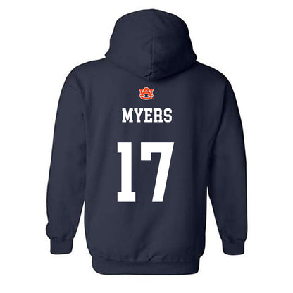 Auburn - NCAA Football : Will Myers - Hooded Sweatshirt-1