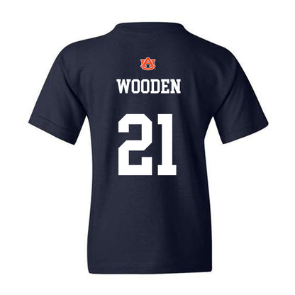 Auburn - NCAA Football : Caleb Wooden - Youth T-Shirt