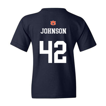 Auburn - NCAA Football : Tate Johnson - Youth T-Shirt-1