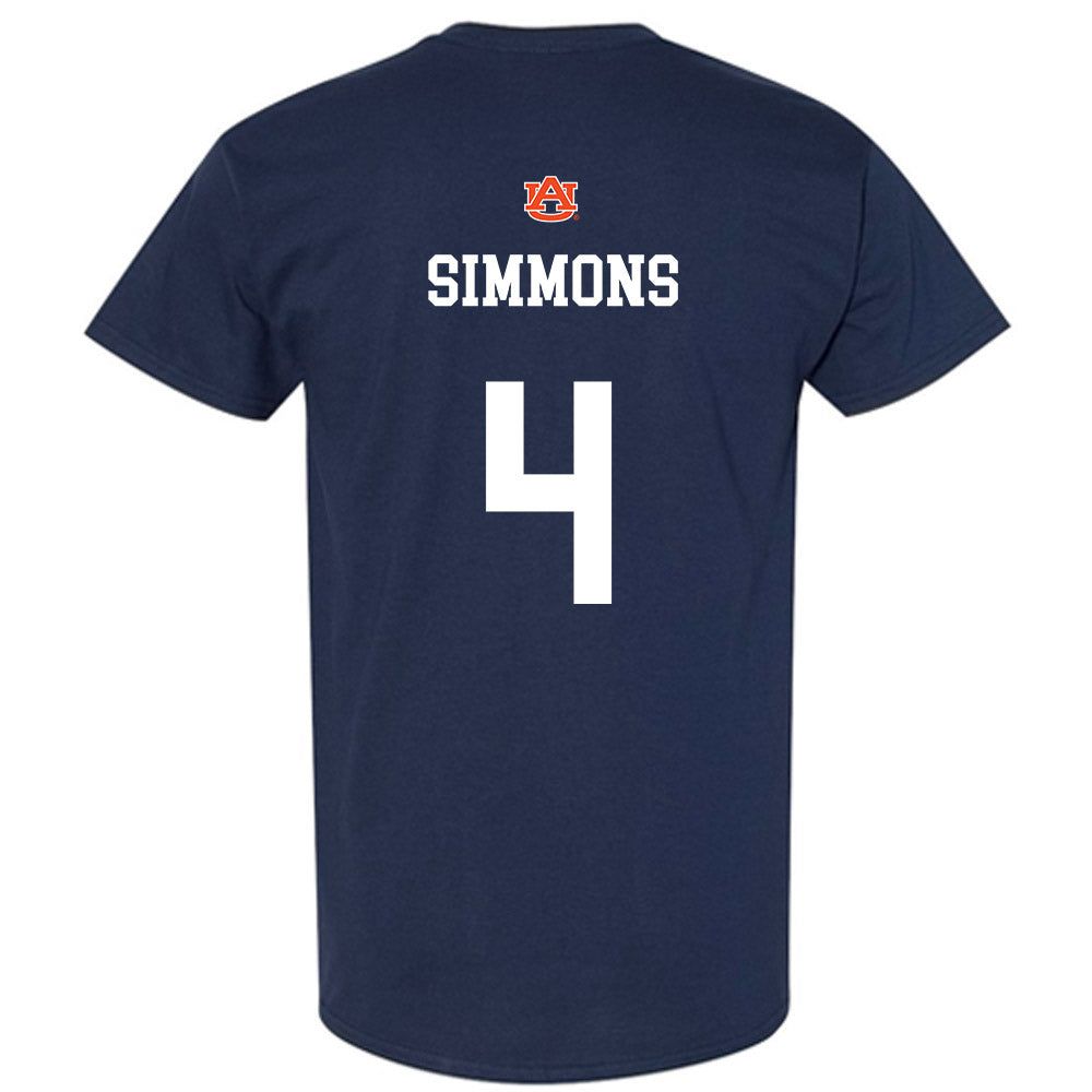 Auburn - NCAA Football : Malcolm Simmons - T-Shirt-1