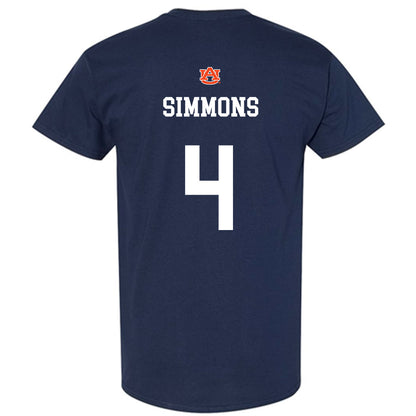 Auburn - NCAA Football : Malcolm Simmons - T-Shirt-1