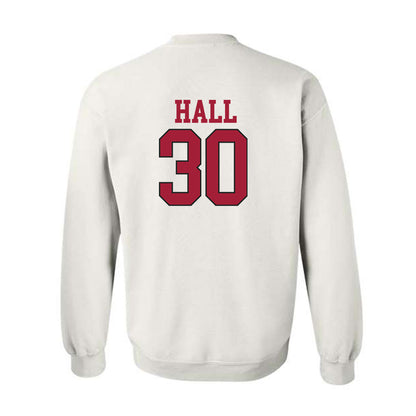 Arkansas - NCAA Softball : Khamari Hall - Replica Shersey Crewneck Sweatshirt-1