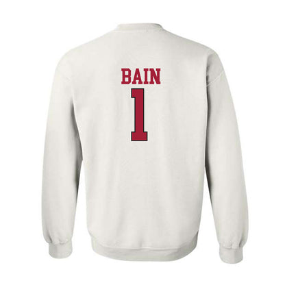 Arkansas - NCAA Softball : Brinli Bain - Replica Shersey Crewneck Sweatshirt-1