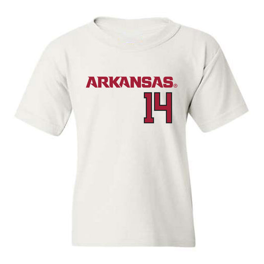 Arkansas - NCAA Softball : Karlie Davison - Replica Shersey Youth T-Shirt