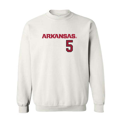 Arkansas - NCAA Softball : Ashtyn Reichardt - Replica Shersey Crewneck Sweatshirt-0