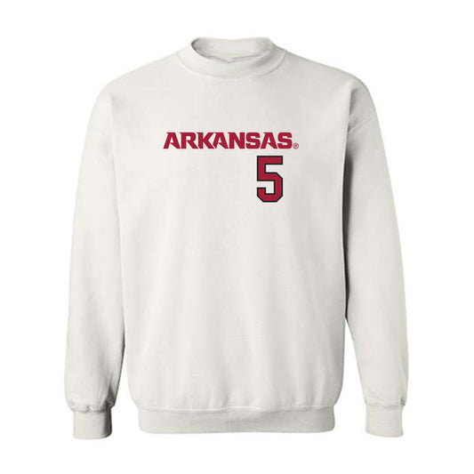Arkansas - NCAA Softball : Ashtyn Reichardt - Replica Shersey Crewneck Sweatshirt-0