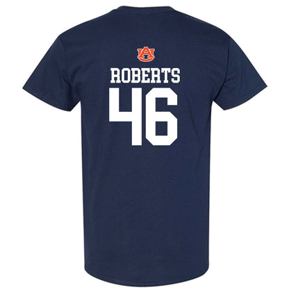 Auburn - NCAA Baseball : Saxon Roberts - Replica Shersey T-Shirt-1