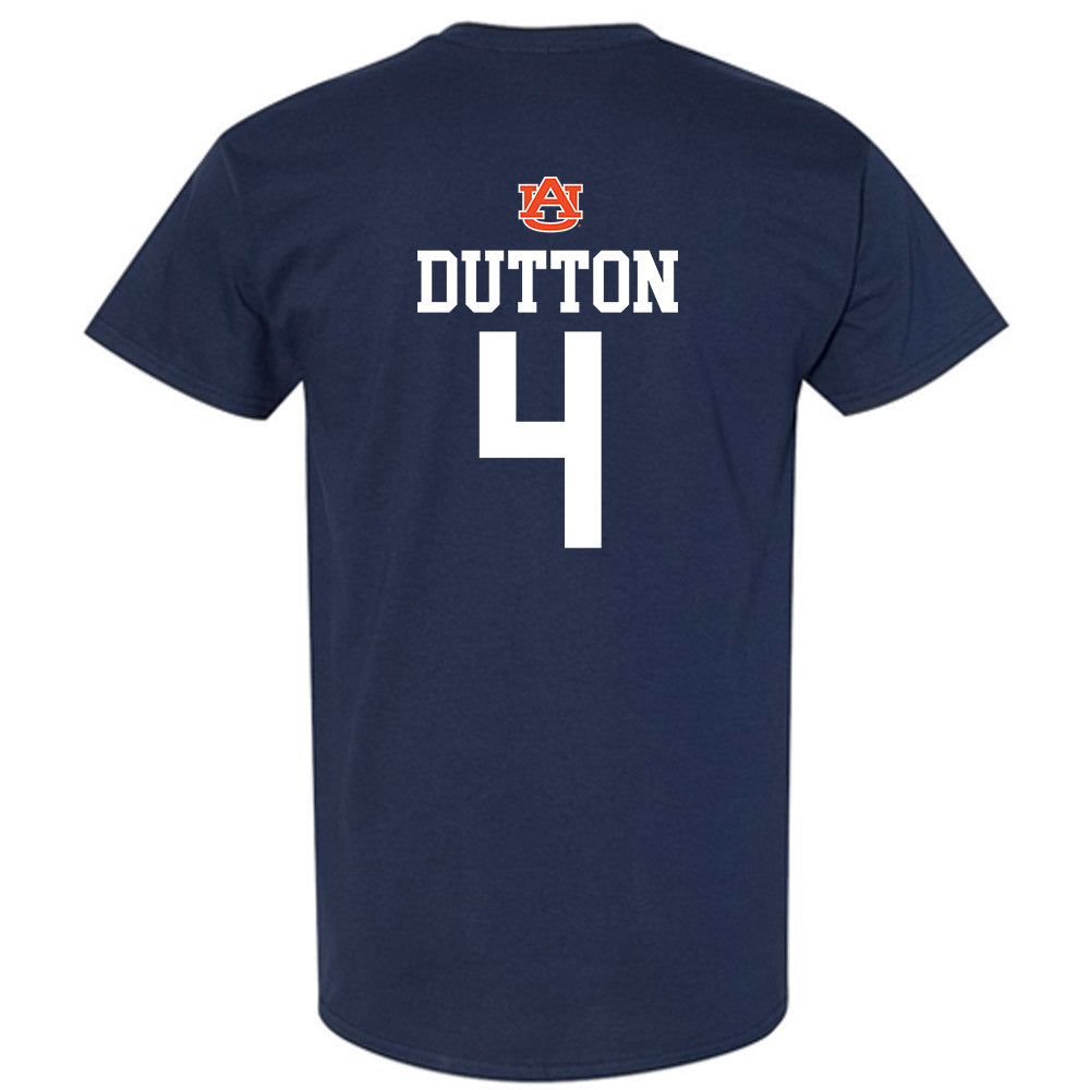 Auburn - NCAA Baseball : Andrew Dutton - Replica Shersey T-Shirt-1
