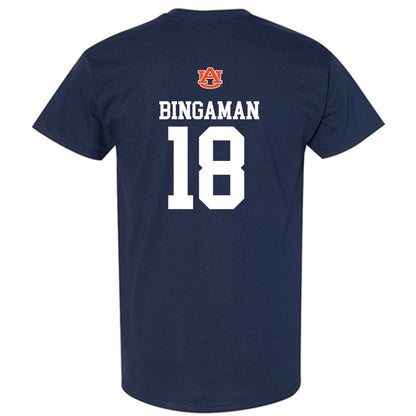Auburn - NCAA Baseball : Ethin Bingaman - Replica Shersey T-Shirt-1