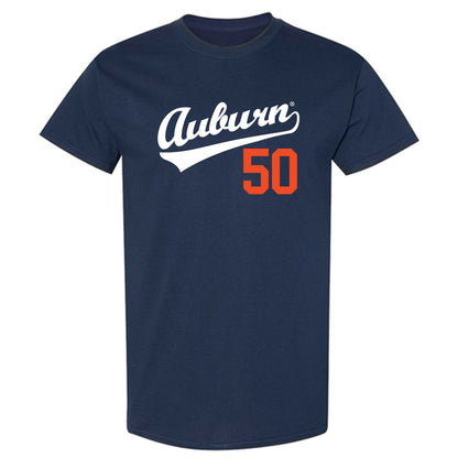 Auburn - NCAA Baseball : Brandon McCraine - Replica Shersey T-Shirt-0