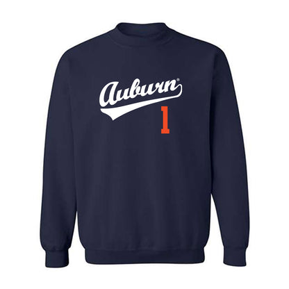 Auburn - NCAA Baseball : Ryne Farber - Replica Shersey Crewneck Sweatshirt-0
