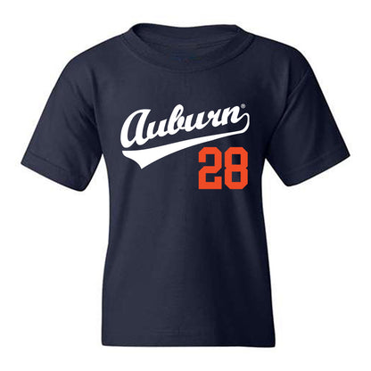 Auburn - NCAA Baseball : Ryan Hetzler - Replica Shersey Youth T-Shirt-0