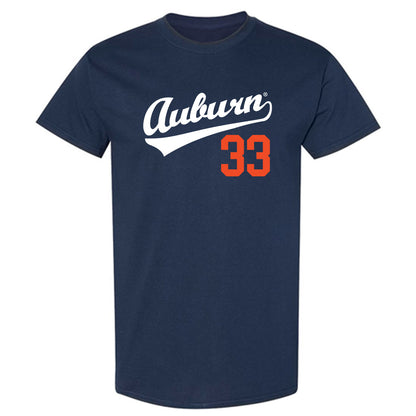 Auburn - NCAA Baseball : Mason Koch - Replica Shersey T-Shirt-0