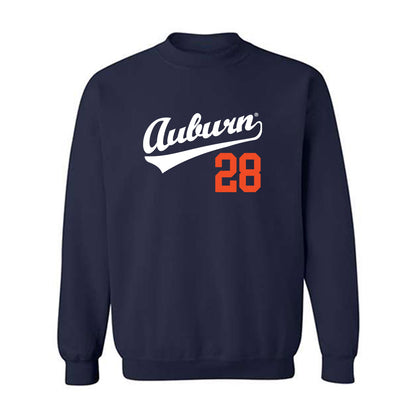Auburn - NCAA Baseball : Ryan Hetzler - Replica Shersey Crewneck Sweatshirt-0