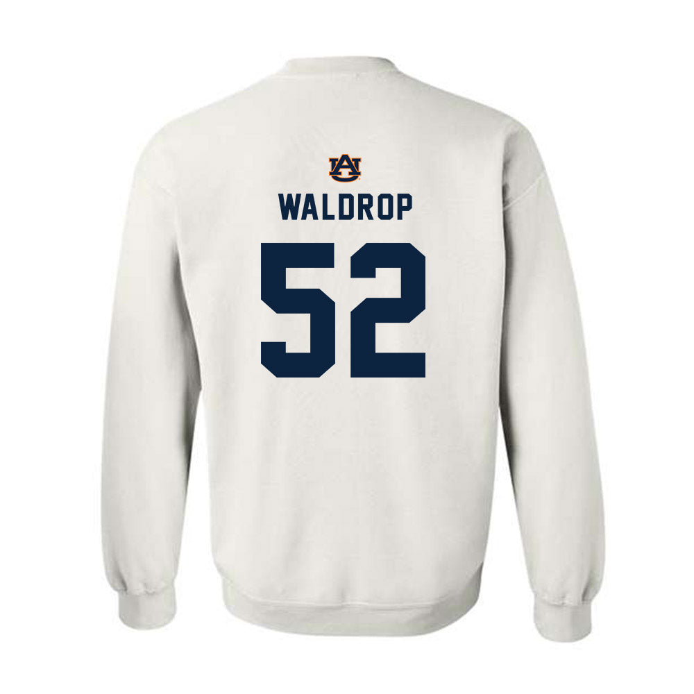 Auburn - NCAA Baseball : Tanner Waldrop - Replica Shersey Crewneck Sweatshirt-1